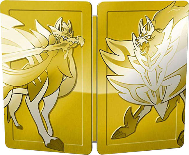 Pokémon Sword and Pokémon Shield Dual Pack Steelbook Edition - Brand New
