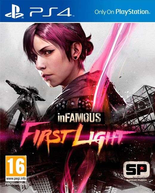 Infamous First Light (PS4)   Complete in Box (CIB) +  FAST SHIPPING! 