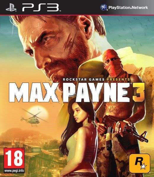 Max Payne 3 PS3 Complete in Box (CIB)
