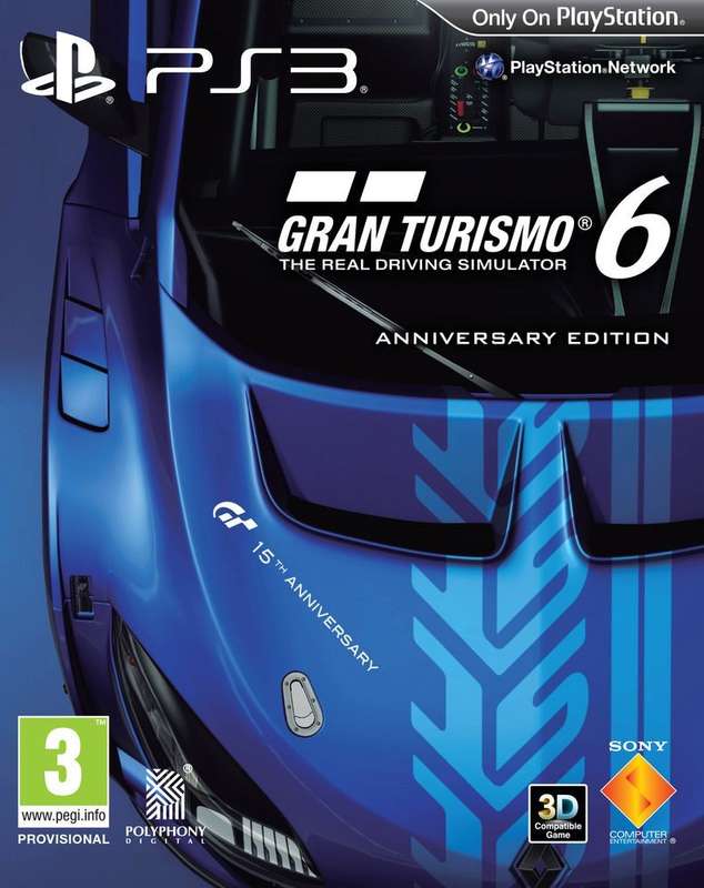 Gran Turismo 6: Anniversary Edition  (PS3) new