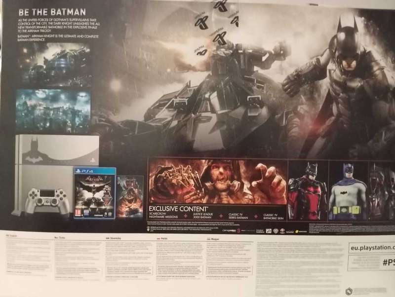 PS4 Limited Edition Batman Console Bundle RARE!!