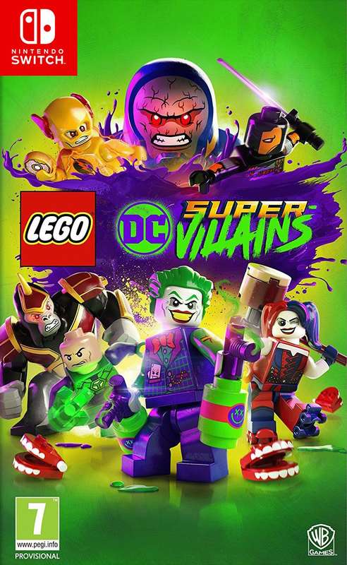 LEGO DC Super-Villains (Nintendo Switch) | Complete in Box  FAST SHIPPING