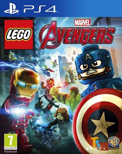 LEGO Marvel's Avengers PS4 Complete in Box (CIB)