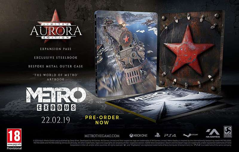 Metro: Exodus - Limited Aurora Edition (Xbox One) Fast Shipping