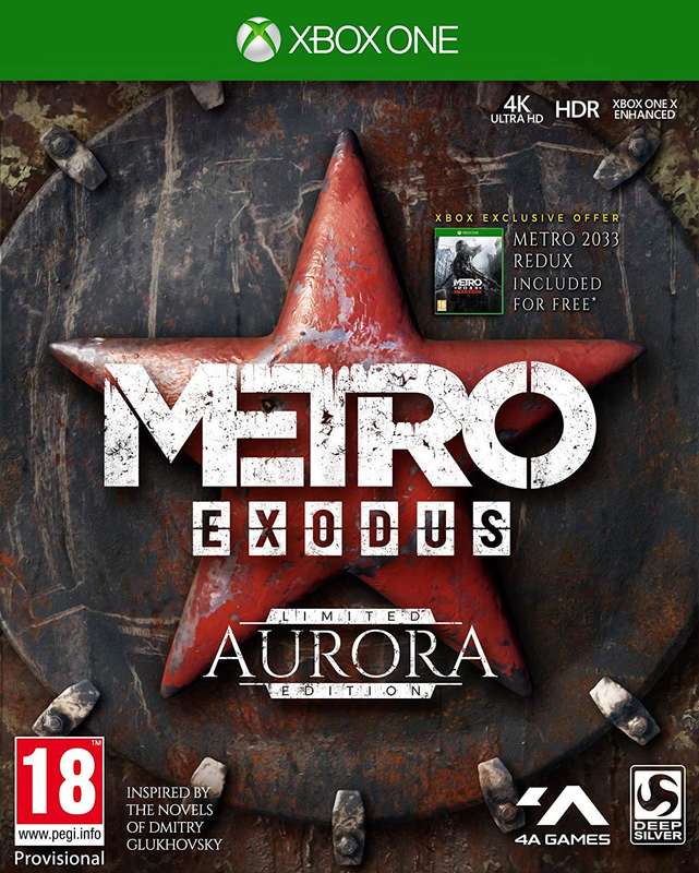 Metro: Exodus - Limited Aurora Edition (Xbox One) Fast Shipping