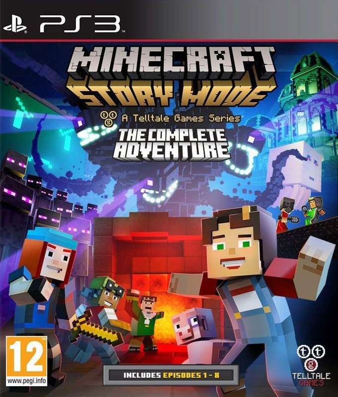 Minecraft Story Mode PS3 Complete Adventure