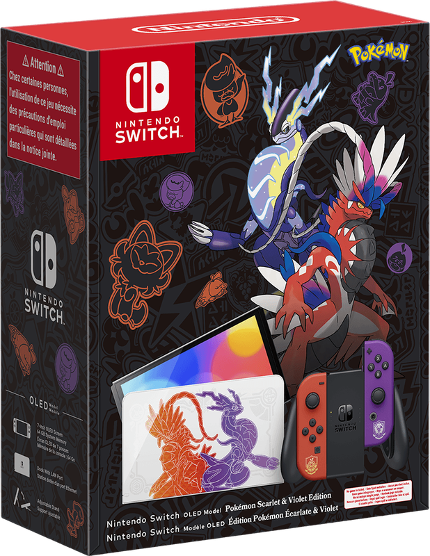 Nintendo Switch OLED Pokémon Scarlet & Violet Edition New