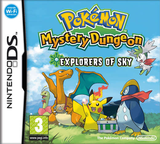 Pokémon Mystery Dungeon: Explorers of Sky (Nintendo DS) Complete in Box (CIB) | Fast Shipping!
