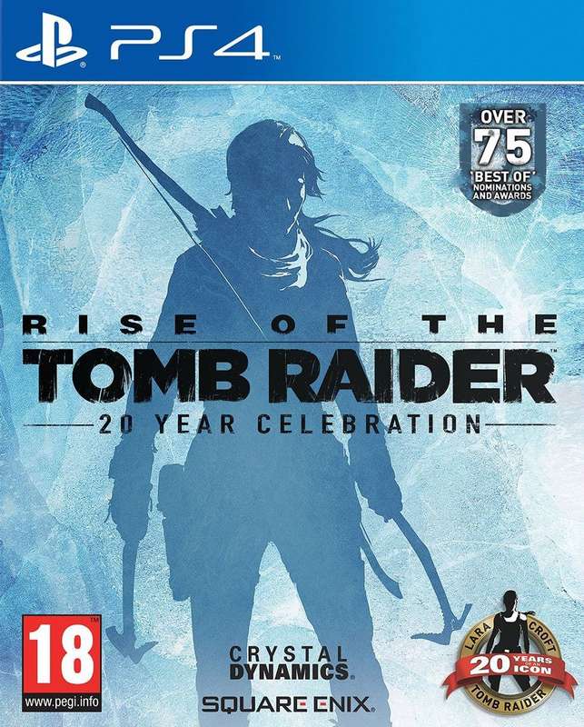 Rise of the Tomb Raider: 20 Year Celebration Edition (PS4) | Fast Shipping