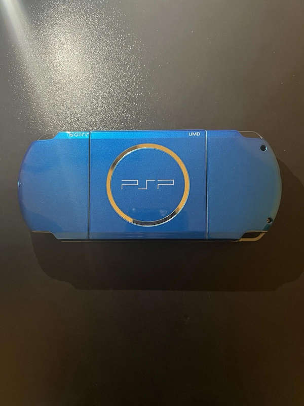 PSP 3004 Blue Loaded with 100+ Games Portable Console