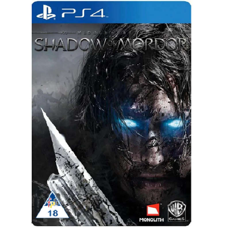 MIDDLE-EARTH SHADOW OF MORDOR PS4 STEEL CASE EDITION