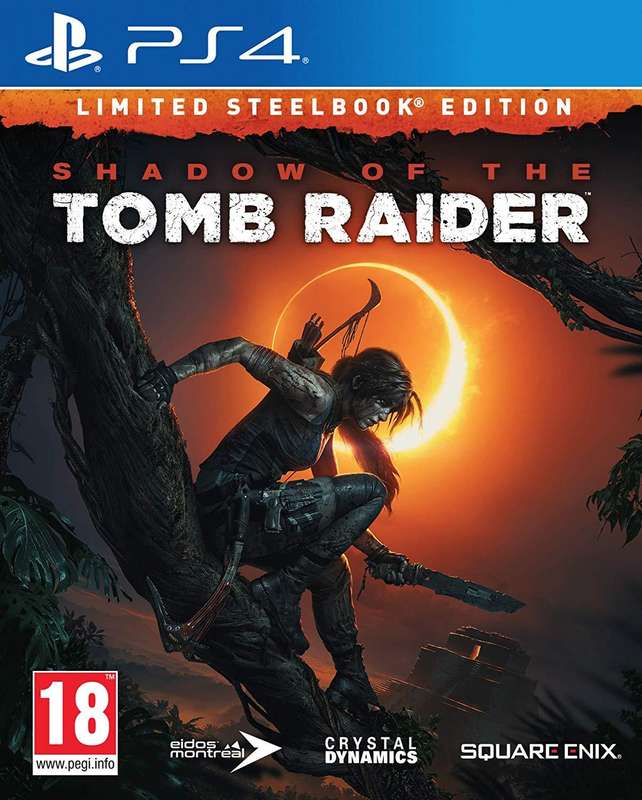 Shadow of the Tomb Raider  Limited Steelbook Edition (PS4)