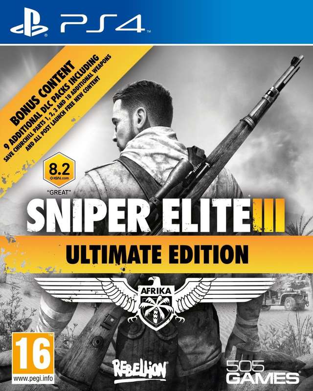 Sniper elite 3 (PS4) Fast Shipping