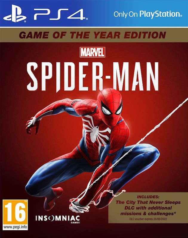 Spider-Man Game of the Year Edition NEW (PS4)