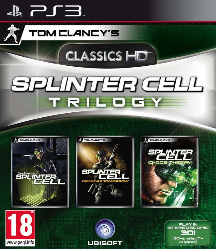 Splinter Cell Trilogy PS3 Fast Shipping