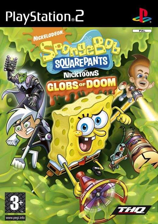 SpongeBob SquarePants featuring Nicktoons: Globs of Doom PS2 PS2 Fast shipping