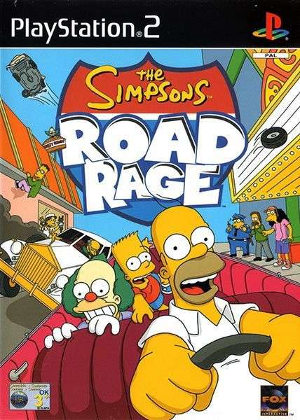 The Simpsons: Road Rage  PS2 Fast shipping
