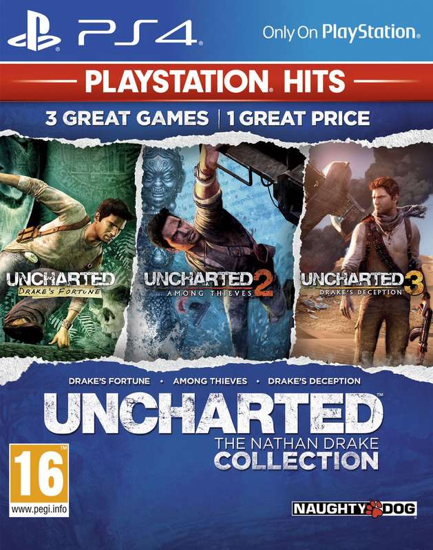 Uncharted: The Nathan Drake Collection - Hits (PS4) | Fast Shipping