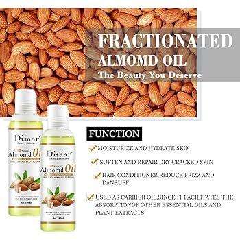 Disaar Beauty Skincare Almond Oil