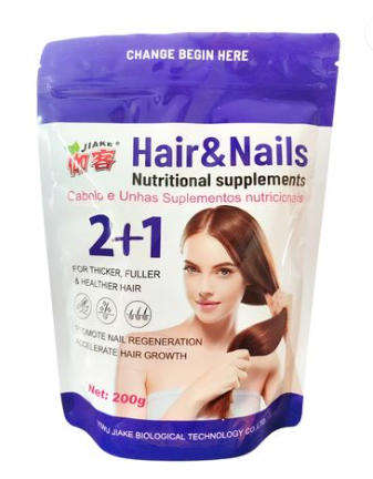 Jaike 2 in 1 Hair & Nails Nutritional Supplement