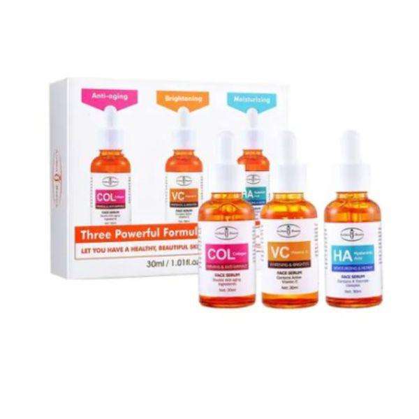 Aichun Beauty Collagen Vitamin C Hyaluronic Acid Face Serum Set