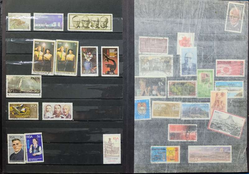 Stock Book Set: 2 x Big /1 x Small With Used World Stamps (Very Nice Starter Pack)