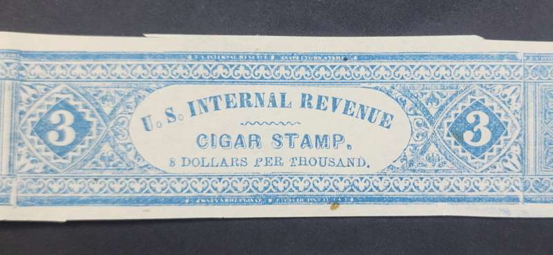 USA 1863-1959: US Internal Revenue Cigar Stamp Set: Unused: **Rarely found in this condition**
