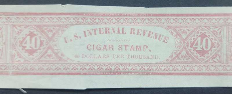 USA 1863-1959: US Internal Revenue Cigar Stamp Set: Unused: **Rarely found in this condition**