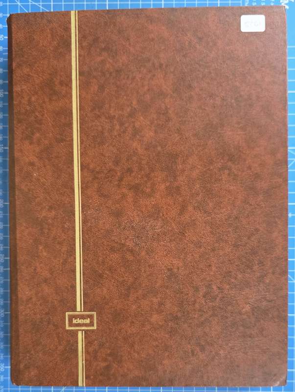 Ideal Stock Book: Old Dealers Used Stock in 16/32 White Pages