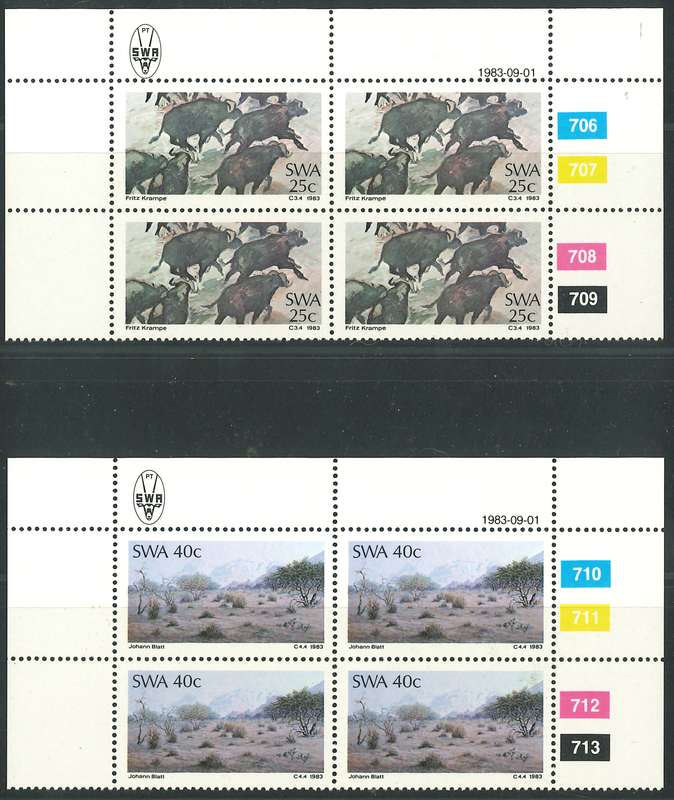 SWA 1983: SWA Painters UMM CB's: SACC 424-427