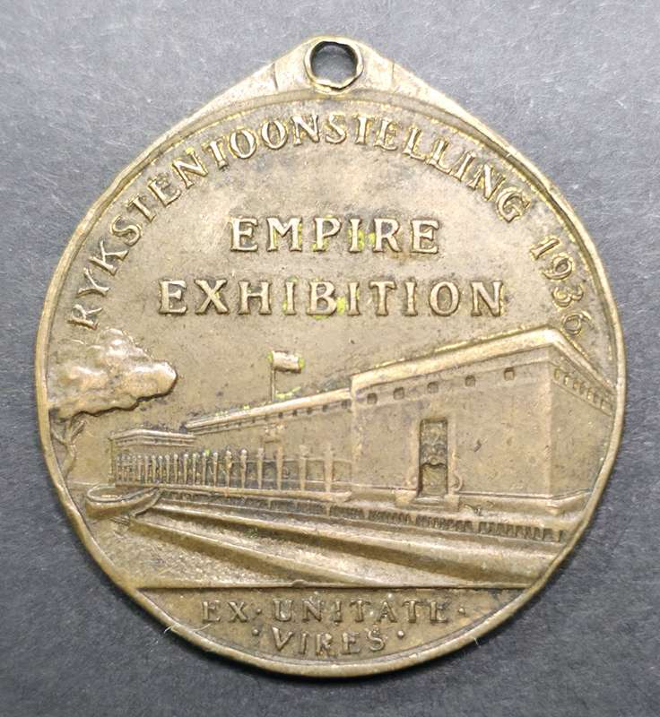 Union of SA 1935: Empire Exhibition Commemorative Coin 1935 - ** Scarce**