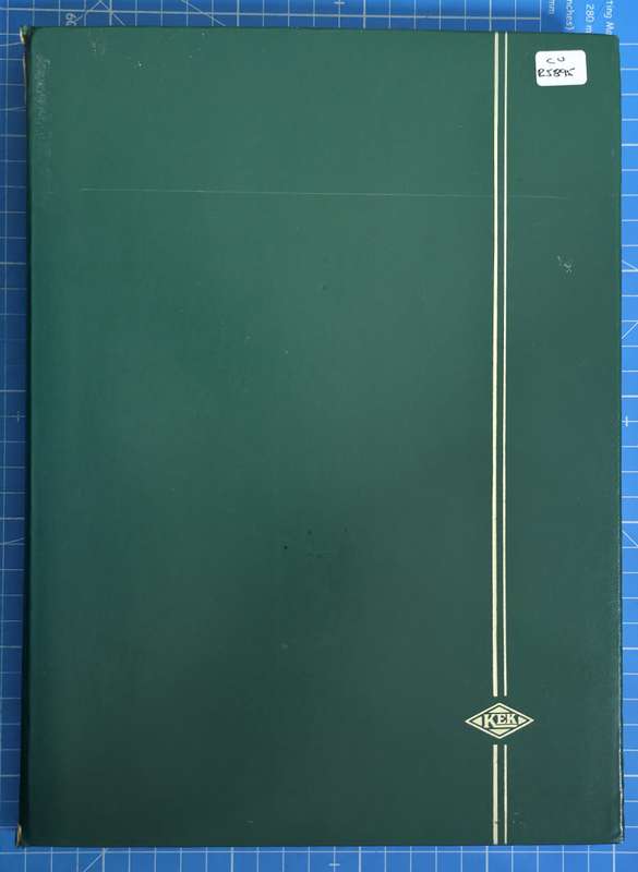 KeK Stock Book: 8 Page/ !6 Sides White with Rhodesia/ Zimbabwe Used Sets - High CV!