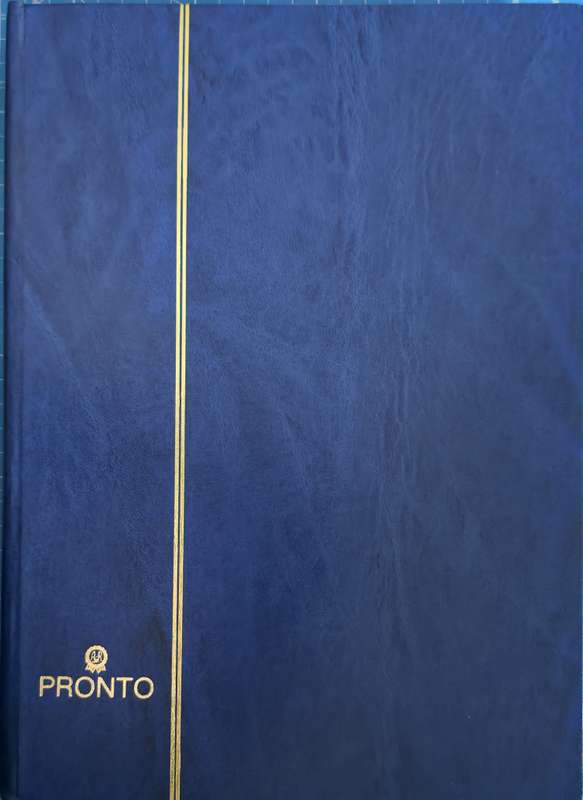 Pronto CB Stock Book: 16 White Pages/ 32 Sides with 3 Strips on each: Slightly Used