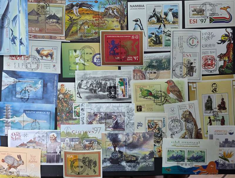 RSA Collection of CTO Mini Sheets: See Scan.