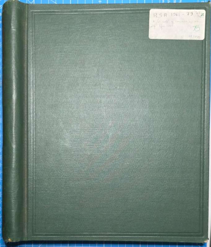 Stanley Gibbons Senator Hinged Album: RSA used and mint 1961-79. Varieties and Flaws: High CV!
