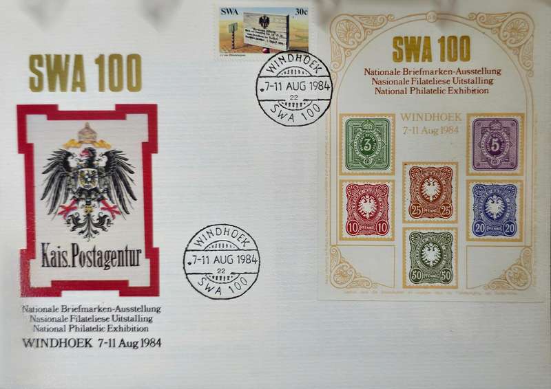 WS FDC File: 10 Pages with mostly Large FDCs - RSA/SWA: See Scans (Clean Covers)