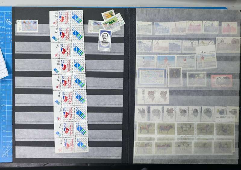Stock Book: 8/16 containing Used World Mix Stamps - Finds Possible