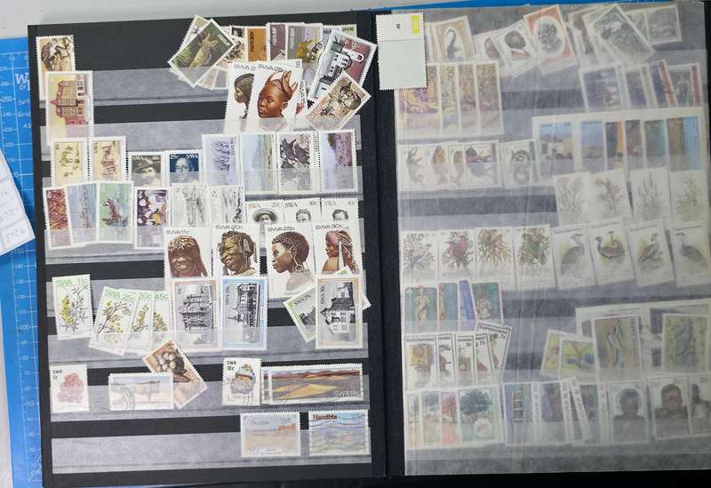 Stock Book: 8/16 containing Used World Mix Stamps - Finds Possible