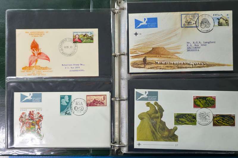 FDC Album: RSA Later Period - Nice Collection