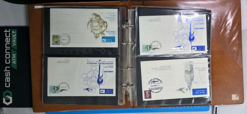 FDC Album: SAA and Flight Covers - Nice!