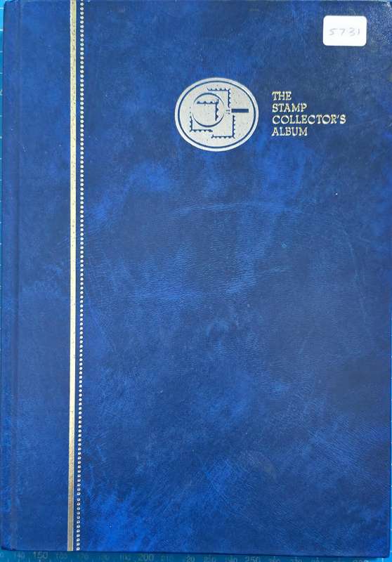 Medium Stock Book: Empty 8 page Black with 7 Strips (Used but as new)
