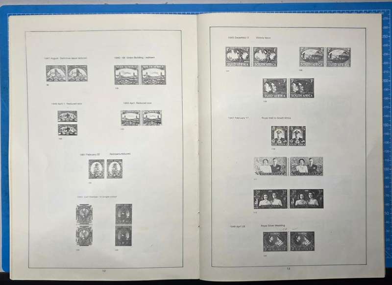 Stock Books: 3 x Schoolboy Albums - Hinged with some used Stock: Nice Starter Pack (As Scanned)