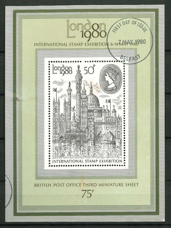 Britain 1980: International Stamp Exhibition London 1980 - Used: SG 1119