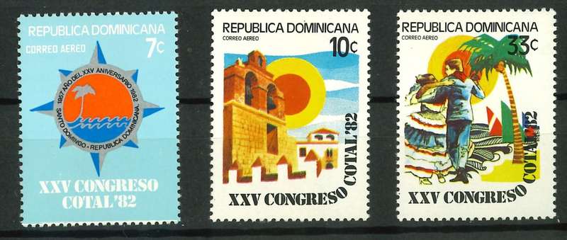 Dominica 1982: "Congreso Cotal '82 - UMM Set as per Scan