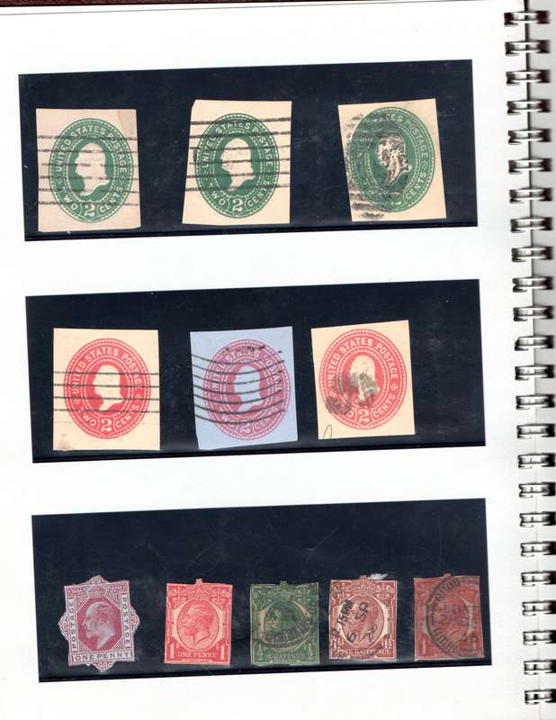 Small State of Qatar Stockbook containing various Revenue and Pre-Printed Stamp issues: