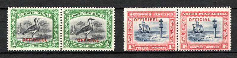SWA 1926-1951: Collection of Officials: MM with high CV (See Scans)