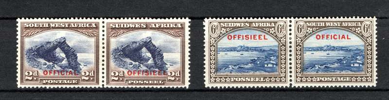 SWA 1926-1951: Collection of Officials: MM with high CV (See Scans)