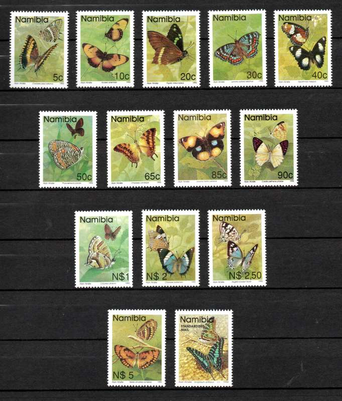 SWA 1993: 2nd Definitive Issue incl STD Mail - UMM: SACC 86-98, 107 (Fresh)