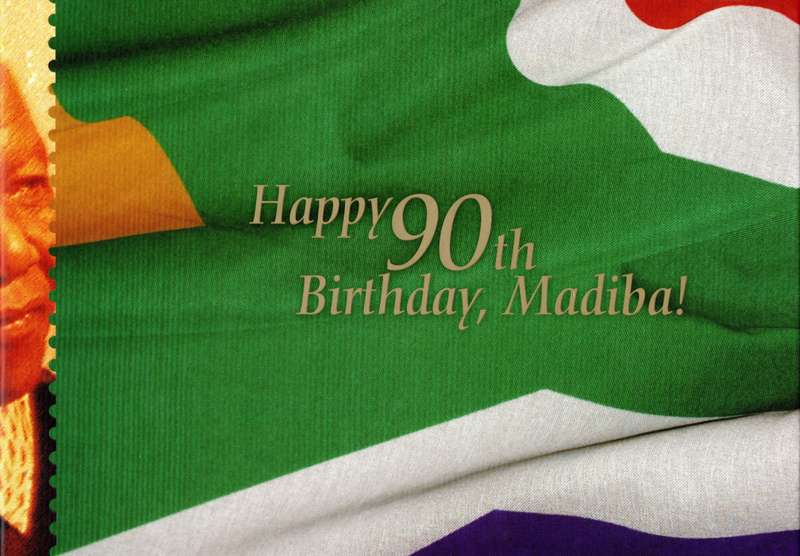 RSA 2008: Happy 90th Birthday Madiba - Hard Cover Booklet with M/S **Scarce**: SACC 1879-1880