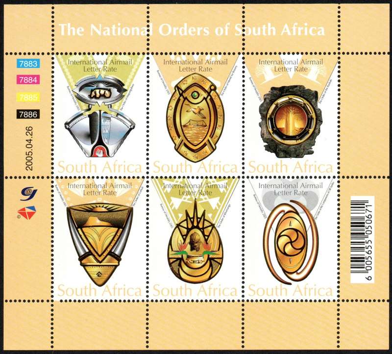 RSA 2005: National Orders of South Africa UMM M/S: SACC 1706
